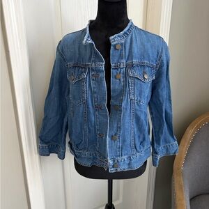 LOFT Blue Denim Jacket